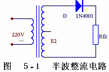 電子電路圖，整流二極管的作用,整流電路
