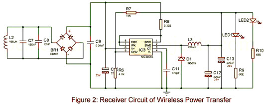 無(wú)線充電電路圖