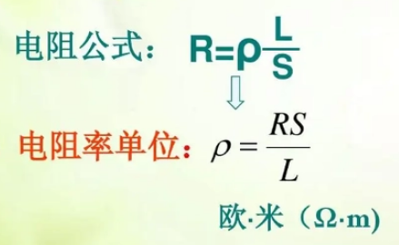 電阻的公式