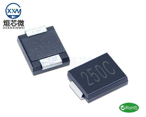 1.5SMC250CA參數(shù),TVS二極管1.5SMC250CA瞬態(tài)抑制二極管