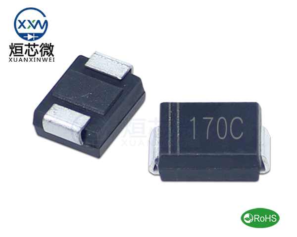 P6SMB170CA參數(shù),TVS二極管P6SMB170CA瞬態(tài)(變)抑制二極管
